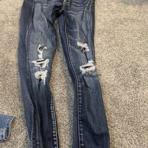 Jeans and shorts